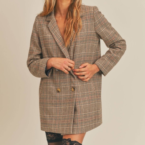 Driftwood Darling Long Blazer